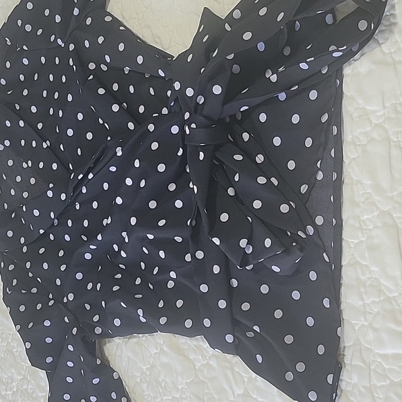 Casting L.A Small Bell Sleeve Wrap Blouse - Picture 10 of 15
